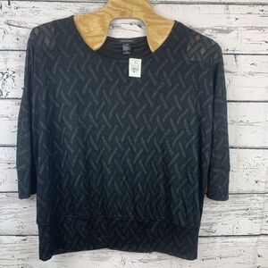 Curvy Girl By Ashley Stewart Lisa Top [Size 3X] NWT Made‎ in USA